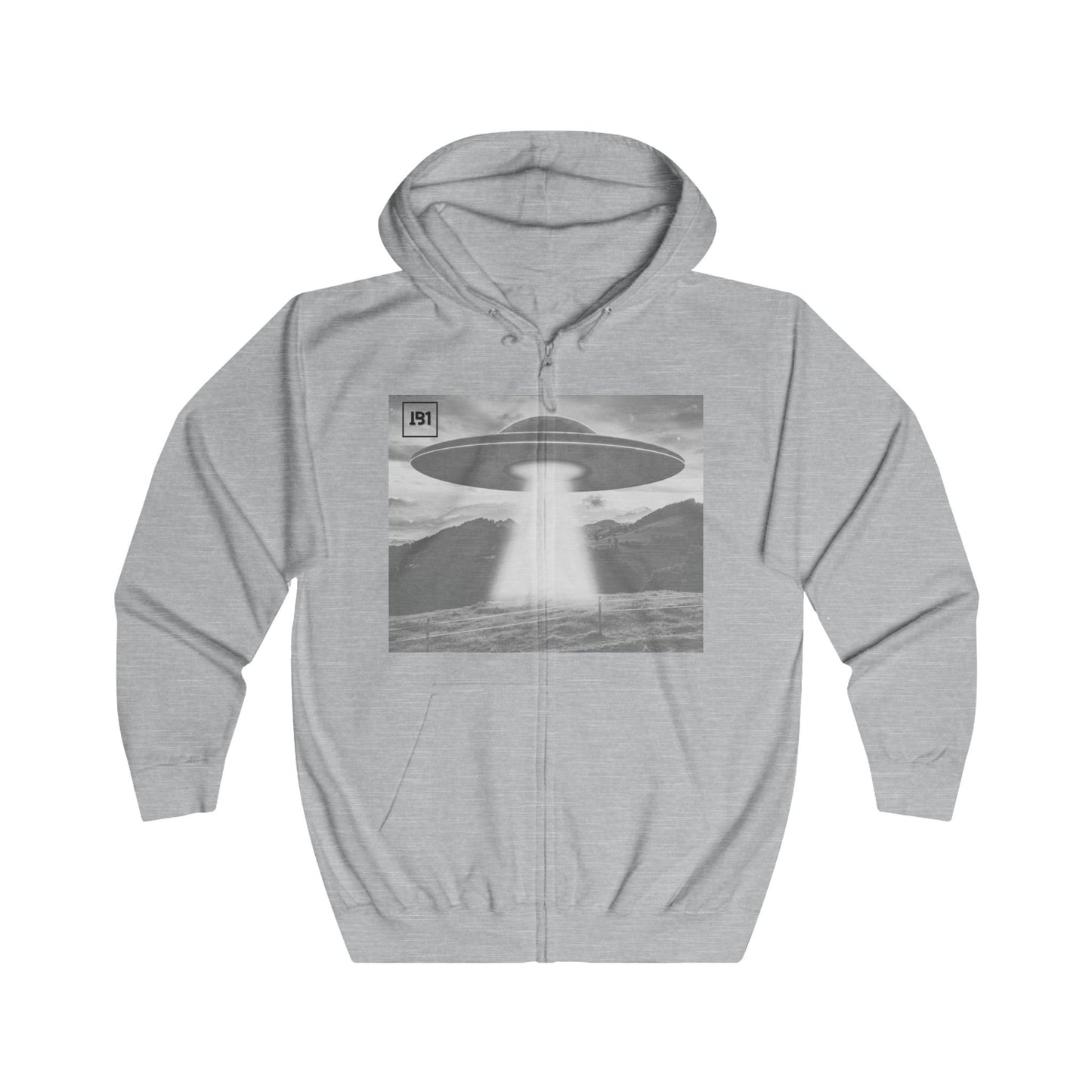 IB1- The UFO Chronicles Zip-Up Hoodie