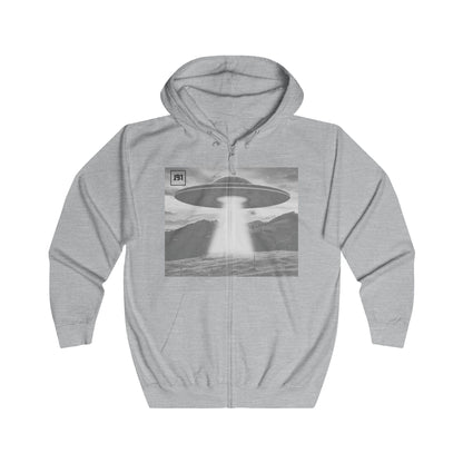 IB1- The UFO Chronicles Zip-Up Hoodie