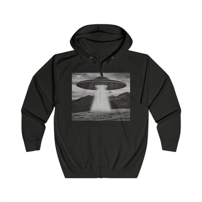 IB1- The UFO Chronicles Zip-Up Hoodie