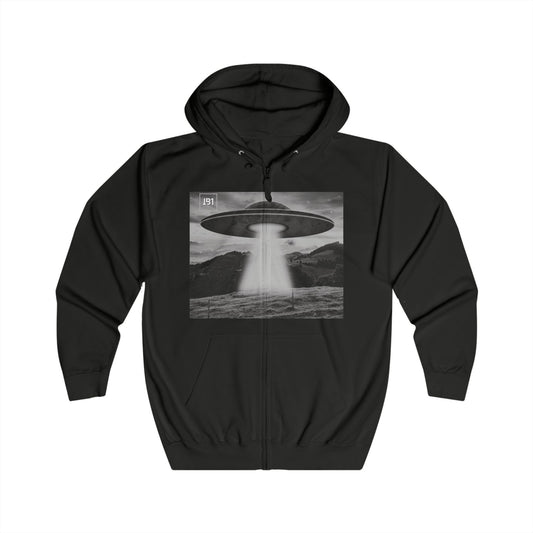 IB1- The UFO Chronicles Zip-Up Hoodie