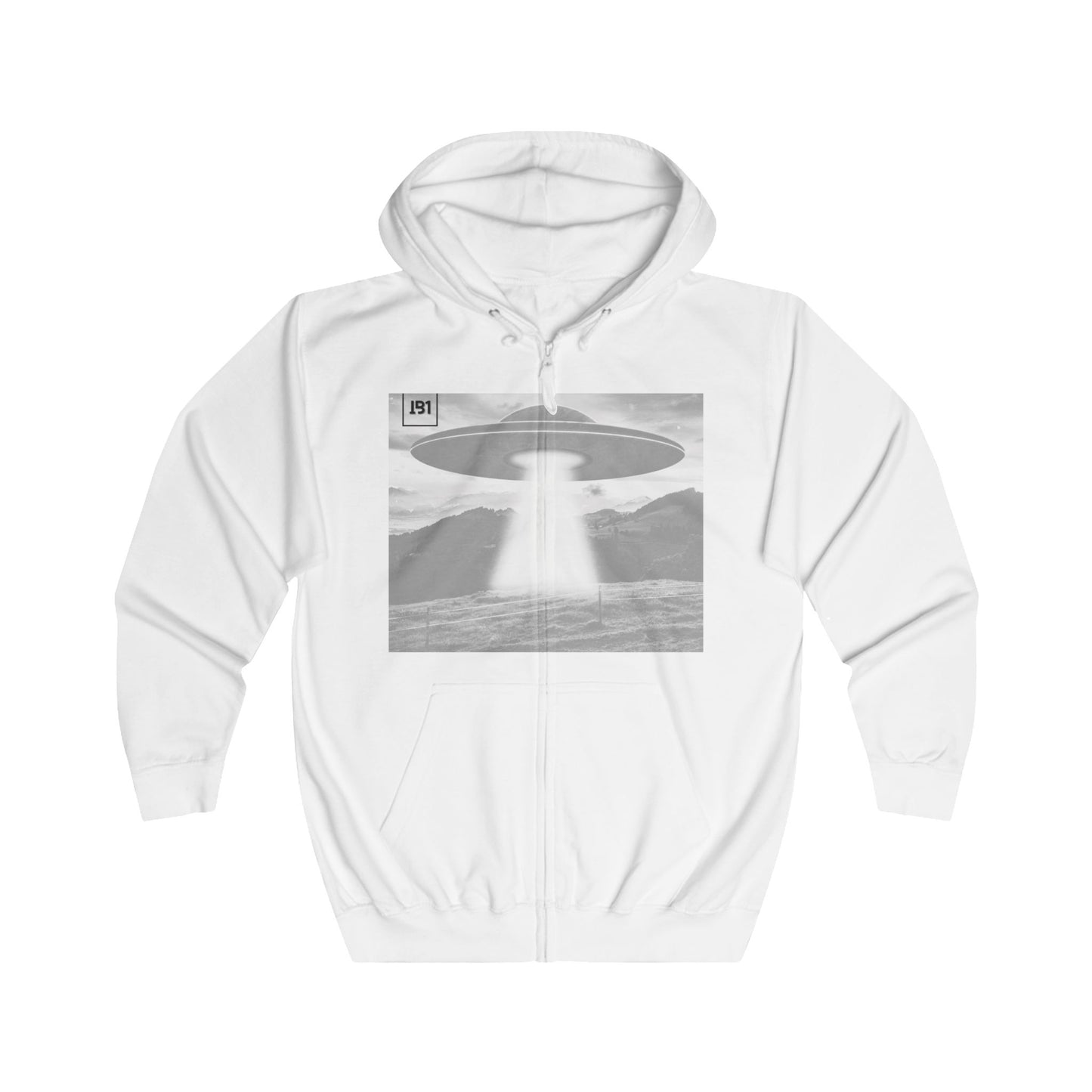 IB1- The UFO Chronicles Zip-Up Hoodie