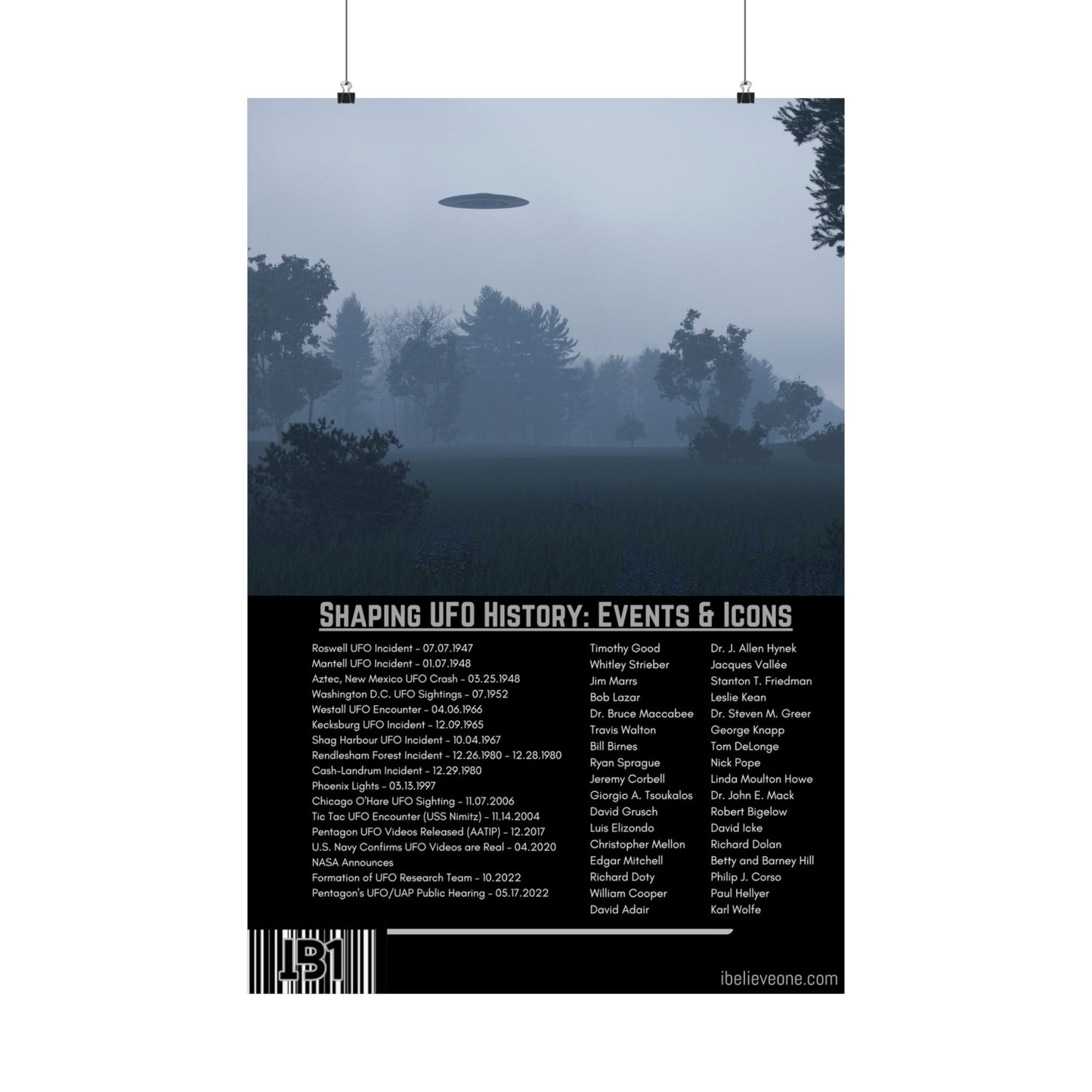 IB1 - UFO Chronicles Poster