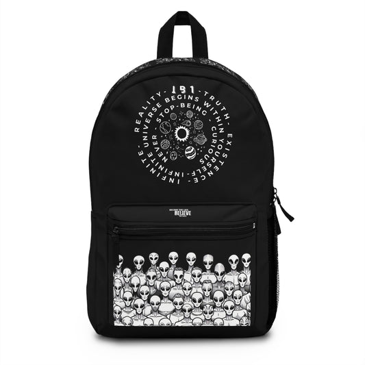 IB1 - Cosmic Alien Sketch Backpack